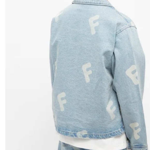 FISN LOGO DENIM JACKETDENIM - Picture 7 of 8